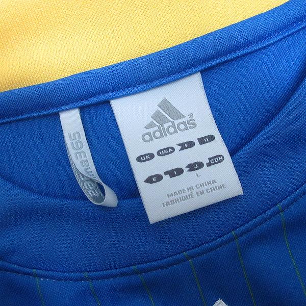 y■アディダス adidas/08/09 サッカー日本代表 レプリカユニフォーム/オーセンティック■青【メンズL】MENS/12【中古】｜1976maniraizu｜03