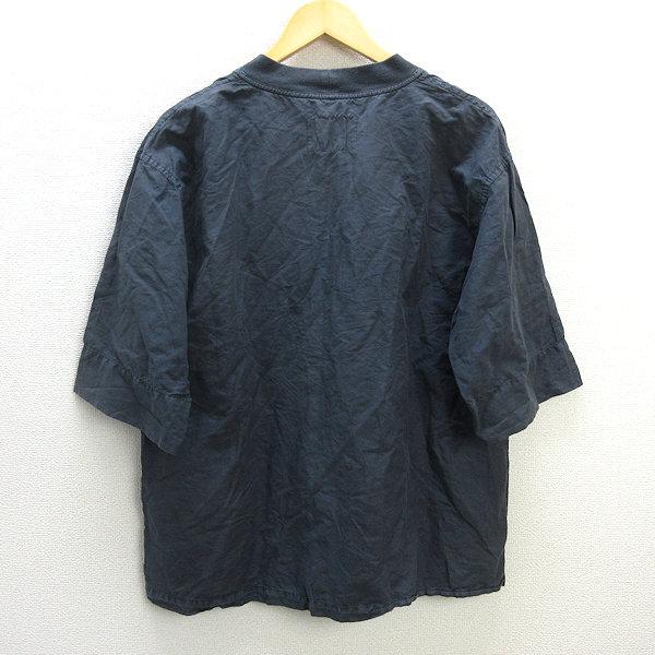 マーガレットハウエル 麻混 半袖ニット トップス プルオーバー マーガレットハウエル 麻混 半袖ニット トップス プルオーバー