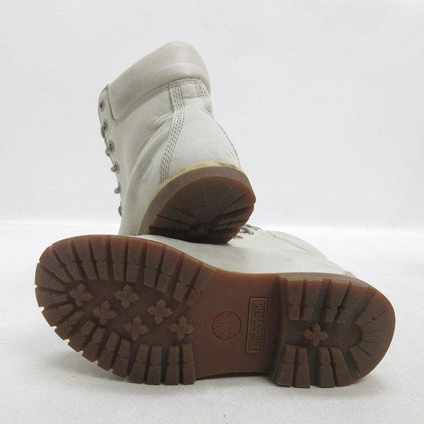 美品　ティンバーランド　プレミアムブーツ　23cm　ベージュ セール】メンズ ティンバーランド プレミアム トール レース