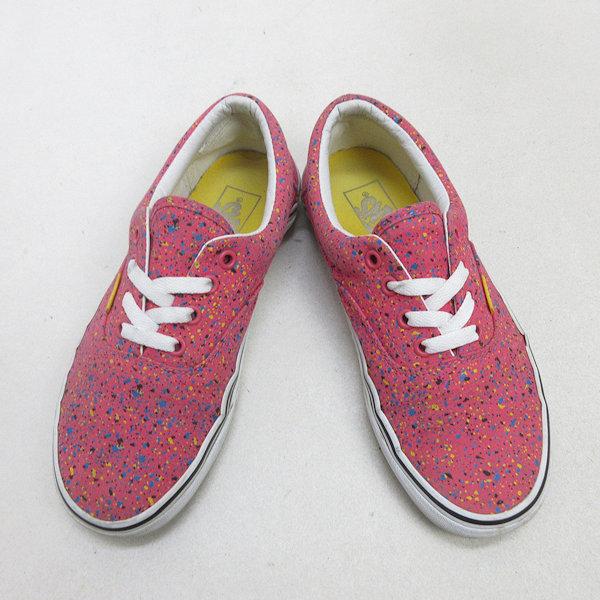 H■【US7.5】バンズ/VANS TC8R エラ ERA ペイント柄 ローカットキャンバススニーカー/24.5cm程度/ピンク/LADIES■74【中古】｜1976maniraizu｜02