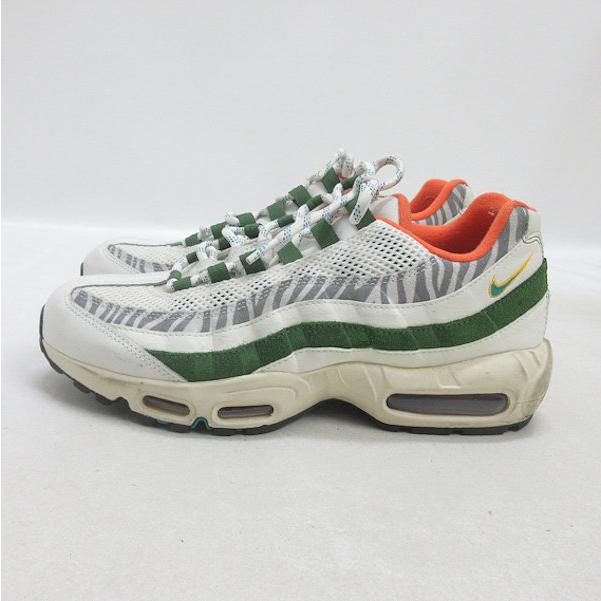 Q■【27.5cm】ナイキ/NIKE AIRMAX95 ERAエア マックス 95ランニングシューズ■白/MENS/25【中古】