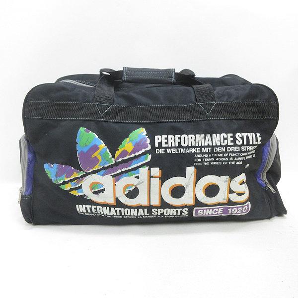 G□90s□アディダス/adidas ボストンバッグ□黒/men's/27【中古