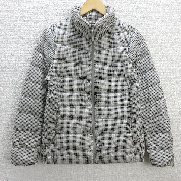 R□ユニクロ/UNIQLO ウルトラライトダウン ギンガムチェック柄 