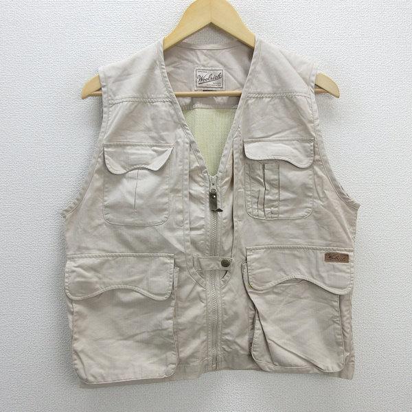 H□ウールリッチ/WOOLRICH フィッシングベスト 釣り アウトドア【M 