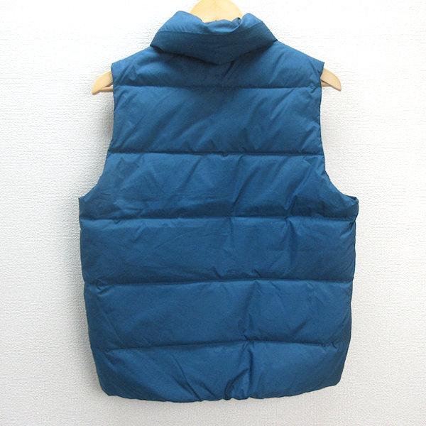 D□エディフィス/417 EDIFICE カラー ダウンベスト【M】青/MENS/17