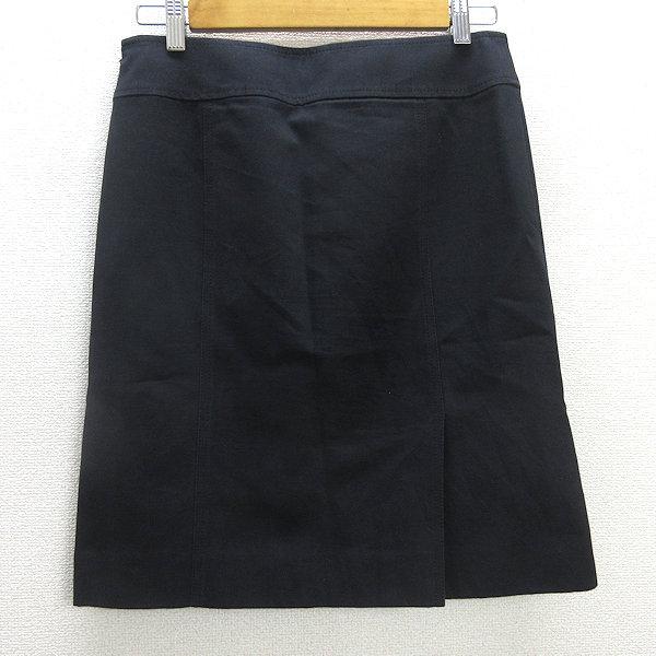G□バーバリー/Burberry LONDON スカート/スリット入り【40】黒 G□バーバリー/Burberry LONDON スカート/スリット入り【40】黒
