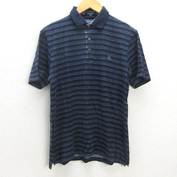 【新品未使用】BURBERRY ボーダーポロシャツ バーバリー BURBERRY 半袖ポロシャツ ボーダー L｜Yahoo!フリマ（旧