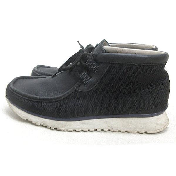 K□【UK 6 1/2G】クラークス/Clarks ワラビーブーツ シューズ メッシュ