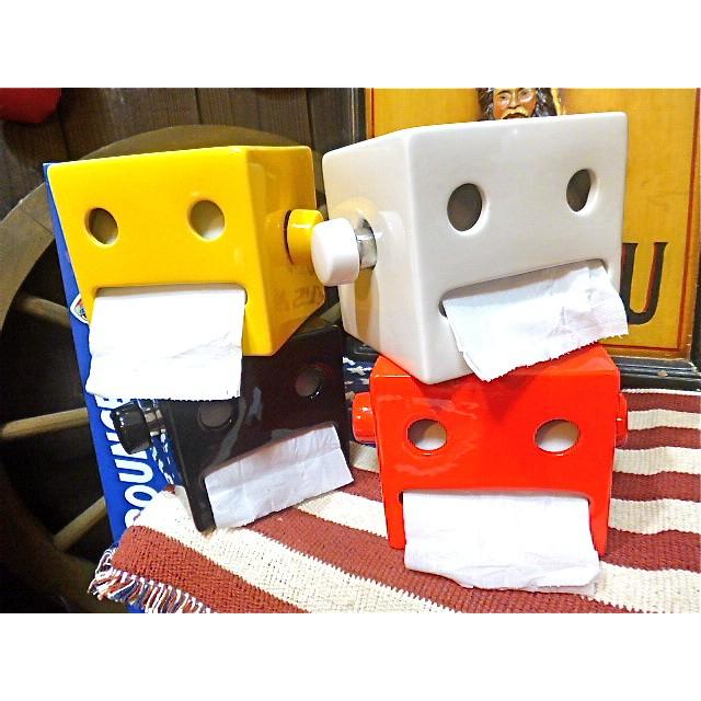 アメリカン雑貨 おもしろ雑貨 ユニーク雑貨 トイレットペーパーホルダー ロボタン Yellow トイレットペーパー Ar0009 Ar0009 アメリカン雑貨 インテリア 1985 通販 Yahoo ショッピング