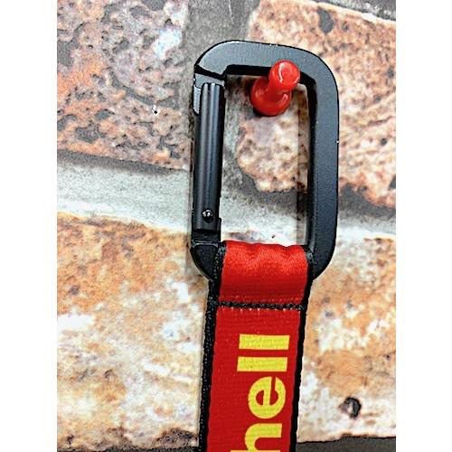 CUFFZ ネイビーナイロン ショルダーバッグレッドカフス キーチェーンキー付き 公式サイト・薬院本店限定/ルガトショルダー／キーカバー[sokunou