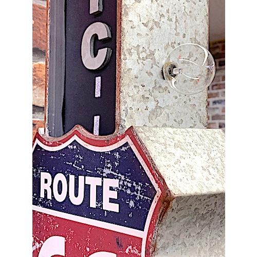 ROUTE66 グッズ LED 照明 ライト パブグッズ バーグッズ 壁掛け 店舗 