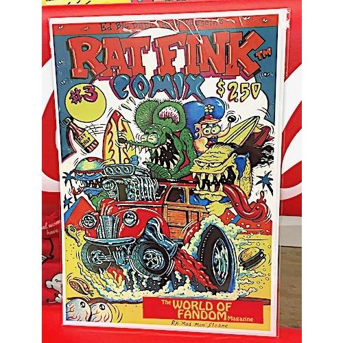 Rat Fink グッズ アメリカン雑貨 台紙付きポスター ラットフィンク 壁