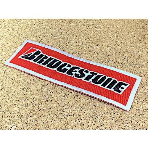 アメリカン雑貨 ワッペン アップリケ BRIDGESTONE ブリヂストン