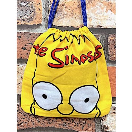 シンプソンズ グッズ アメリカン雑貨 コットン巾着 S The Simpsons バッグ コスメポーチ 小物入れ ファッション バート ホーマー La0086 アメリカン雑貨 インテリア 1985 通販 Yahoo ショッピング
