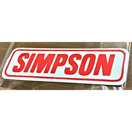 大感謝セール 激安セール レーシングステッカー SIMPSON 防水ステッカー シール カー用品 バイク用品 デカール