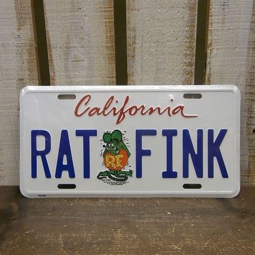 美品 Rat Fink 看板プレート 6枚セット　アメリカン雑貨 アメリカン雑貨 Rat Fink ラットフィンク グッズ カリフォルニア