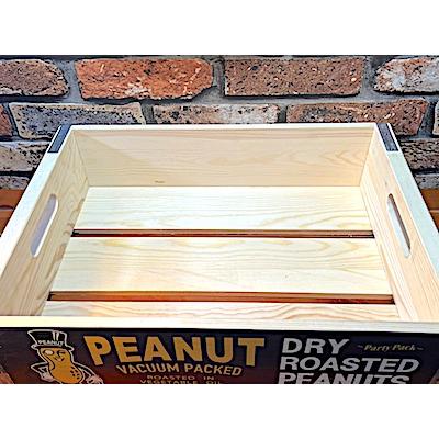 ミスターピーナッツ グッズ アメリカン雑貨 Mr.PEANUT WOODEN CRATE