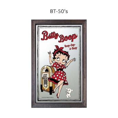 ベティちゃん グッズ アメリカン雑貨 Wood Pub Mirror Board Betty