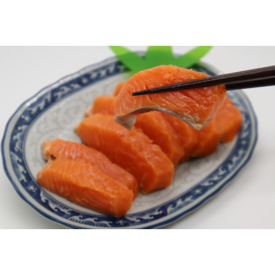 サーモン お刺身 1冊 約300g 生食 さーもん さけ サケ 鮭 さしみ : 藤