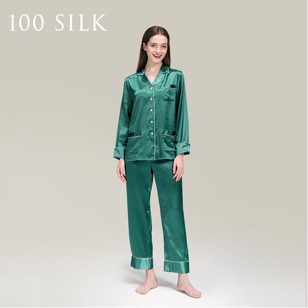 が大特価 シルク100 レディース パジャマ シルク パジャマ 長袖 シルク100 人気 パジャマ シルク 19匁シルク100 上下セット おすすめ ルームウェア かわいい長袖 シルクニットパジャマ 下着 靴下 部屋着 Rankinengineering Com