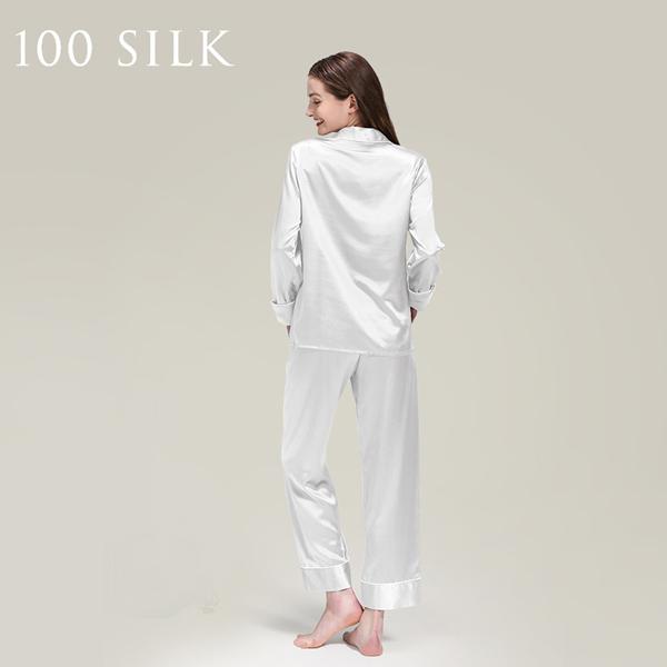 が大特価 シルク100 レディース パジャマ シルク パジャマ 長袖 シルク100 人気 パジャマ シルク 19匁シルク100 上下セット おすすめ ルームウェア かわいい長袖 シルクニットパジャマ 下着 靴下 部屋着 Rankinengineering Com