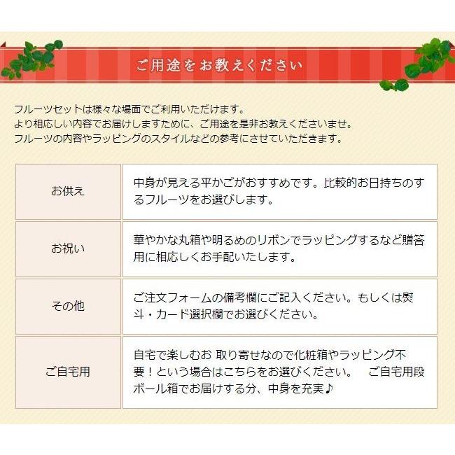 オーダーメイドフルーツギフト 「 10,000 円 」 : ギフトフルーツ 