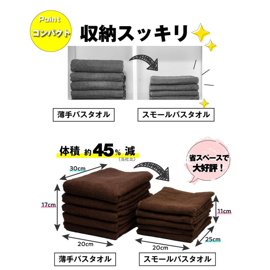 スモールバスタオル 7枚 ポイント消化 綿100% デイリー ミニバス