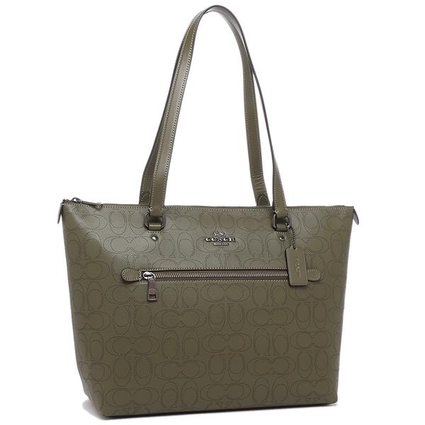 返品ok コーチ トートバッグ アウトレット レディース シグネチャー バッグ カーキ レディース 1499 対応 Qbdb7
