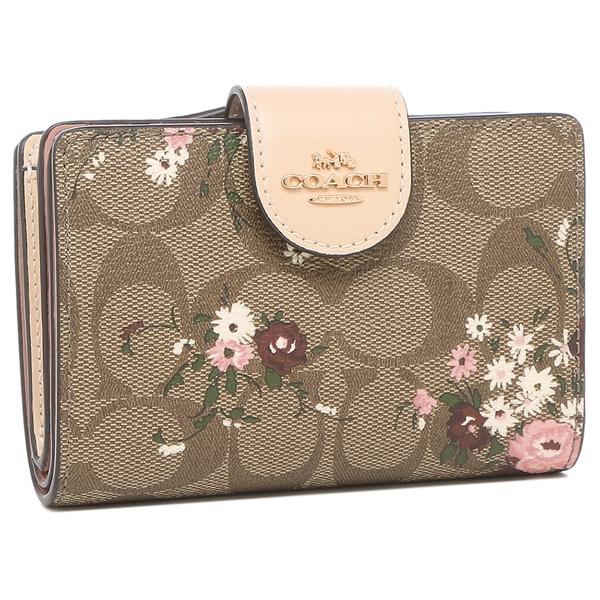 返品ok コーチ アウトレット 二つ折り財布 レディースファッション Signature 花柄 ベージュ Yahoo店 ラッピングも承ります 但し一部商品を除く Co Fc3773 Ime7v Coach 財布 レディース １ One ピンク C3773 Ime7v Co Fc3773 Ime7v 新色入荷の