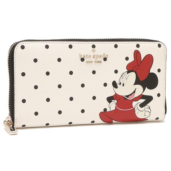 プレゼントを選ぼう アウトレット 返品ok ケイトスペード 長財布 960 K4759 Spade Kate レディース ホワイトマルチ ディズニー 長財布 Garces Org