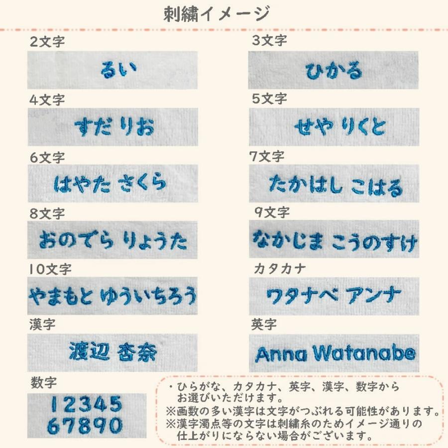 高密度シャーリング 名入れ ハンカチ 約20×20cm s20 お名前刺繍入り