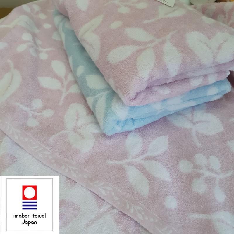 今治タオル リーフメモリーバスタオル 約60 1cm 織柄入り かわいい ふんわり やわらか おしゃれ 高級感 ギフト 綿100 アメニティ問屋1番お得 通販 Yahoo ショッピング