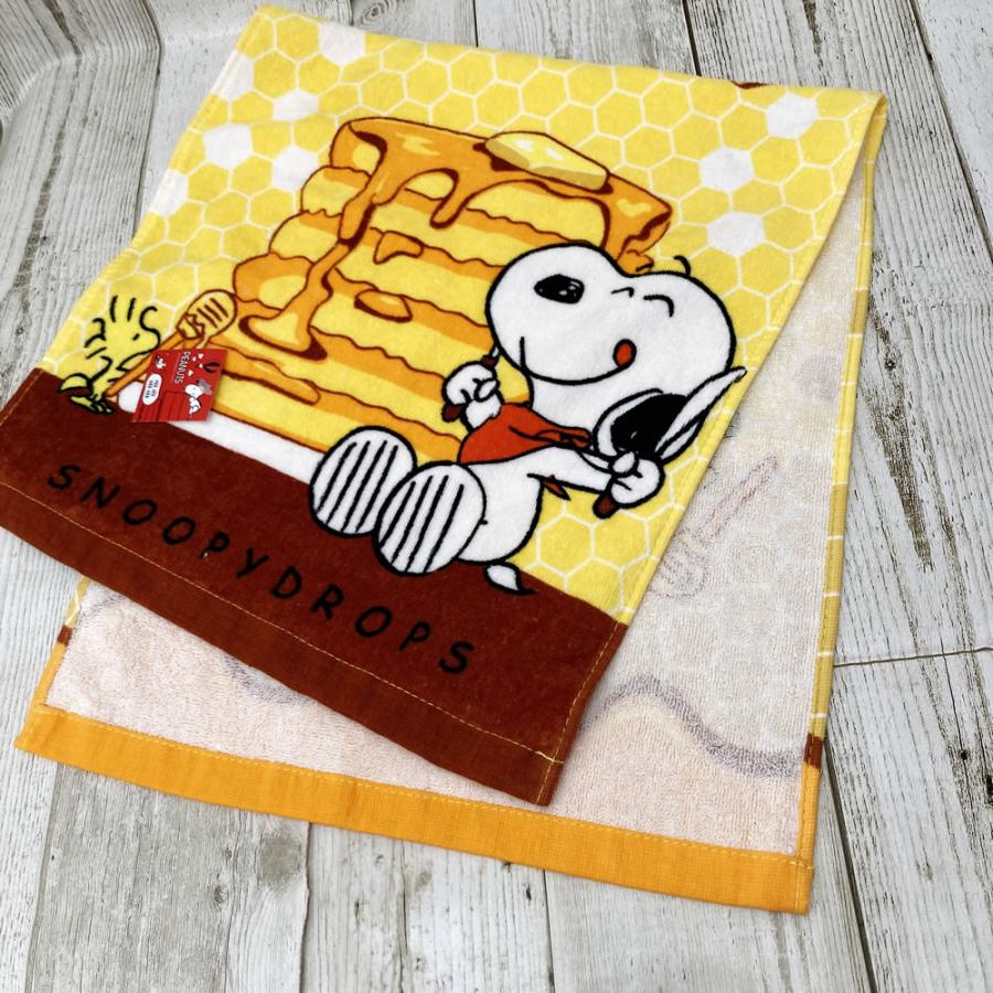 キャラクター フェイスタオル ハニー パーティータイム 【約33×75cm】 SNOOPY DROPS スヌーピー かわいい 保育園 幼稚園 入園準備｜1ban-otoku｜03