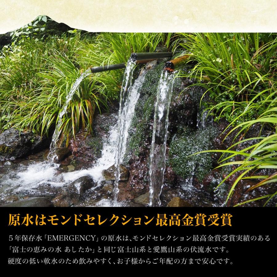 保存水 5年 2L 12本 加熱殺菌仕様 5年保存水 2リットル 備蓄 水 非常用 防災 長期保存水｜1banec-shop｜03