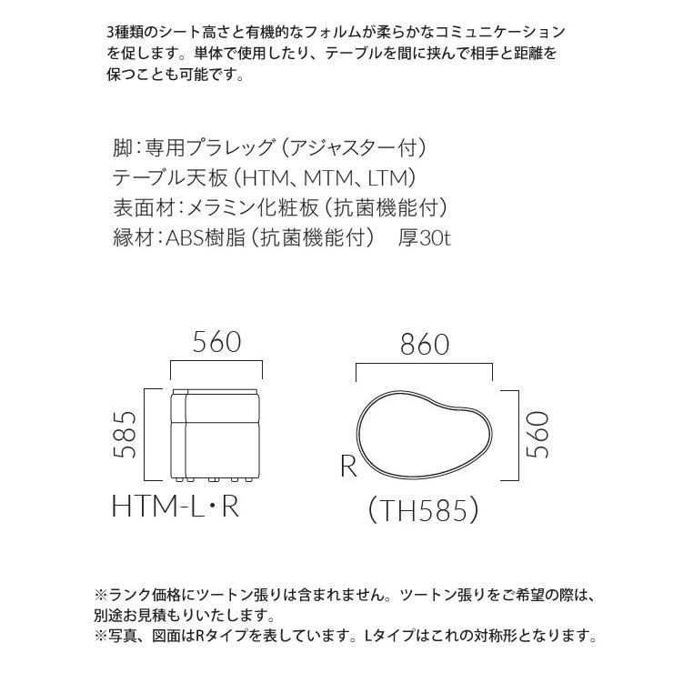 ハイテーブル 別張品 業務用家具 送料無料 完成品｜1bankanwebshop｜02