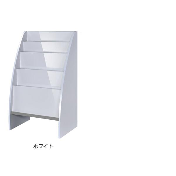 [Pixi] ピクシー 幅55cm 奥行35cm ブラウン 本棚 書棚 本棚 木製 シェルフ 光沢 おしゃれ かわいい 可愛い 北欧 業務用 マガジンラック 新聞 雑誌ラック_9