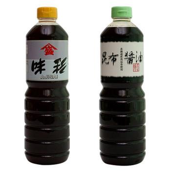 最安値に挑戦 同梱 代引き不可 橋本醤油ハシモト 1000ml2種セット 高級だし入り醤油 味彩 あじさい 玉子ごはん専用昆布醤油各6本 Cm インテリアの壱番館 通販 Yahoo ショッピング 送料無料 Www Kingfishswimming Com