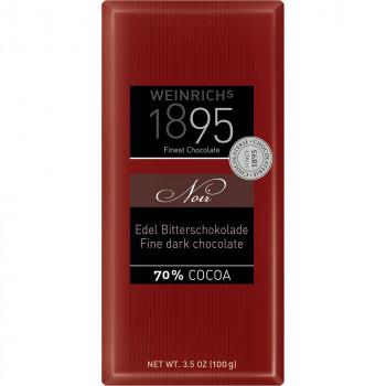 （同梱・代引き不可）ワインリッヒ ダークチョコレート 70％カカオ 100g 120セット チョコスナック、チョコバー