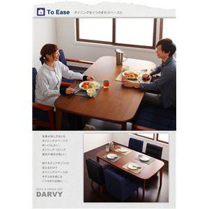 〔単品〕テーブル ウォールナット〔DARVY〕ダーヴィ／テーブル（W160cm）〔代引不可〕｜1bankanwebshop｜02