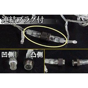 [代引不可]ナイアガラ上下方向点滅プロ仕様(V3)256球、ホワイト/ブルーミックス [代引不可]の画像