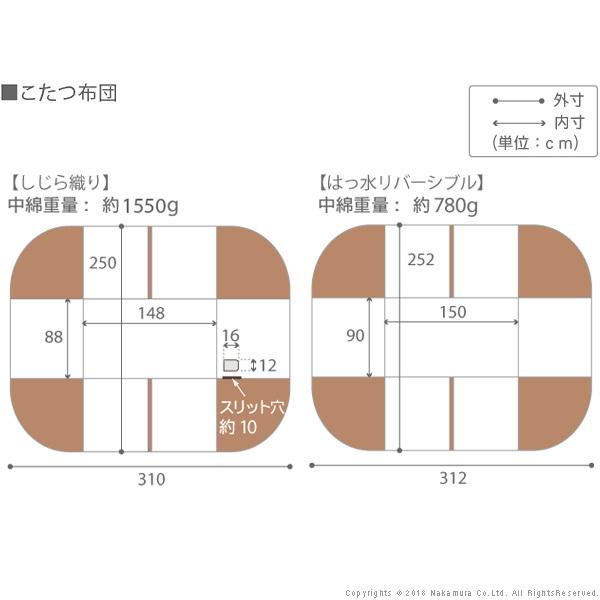 こたつ 長方形 テーブル パワフルヒーター-高さ調節機能付き ダイニングこたつ-アコード150x90cm+専用省スペース布団 2点セット 布団 ターンアップの画像