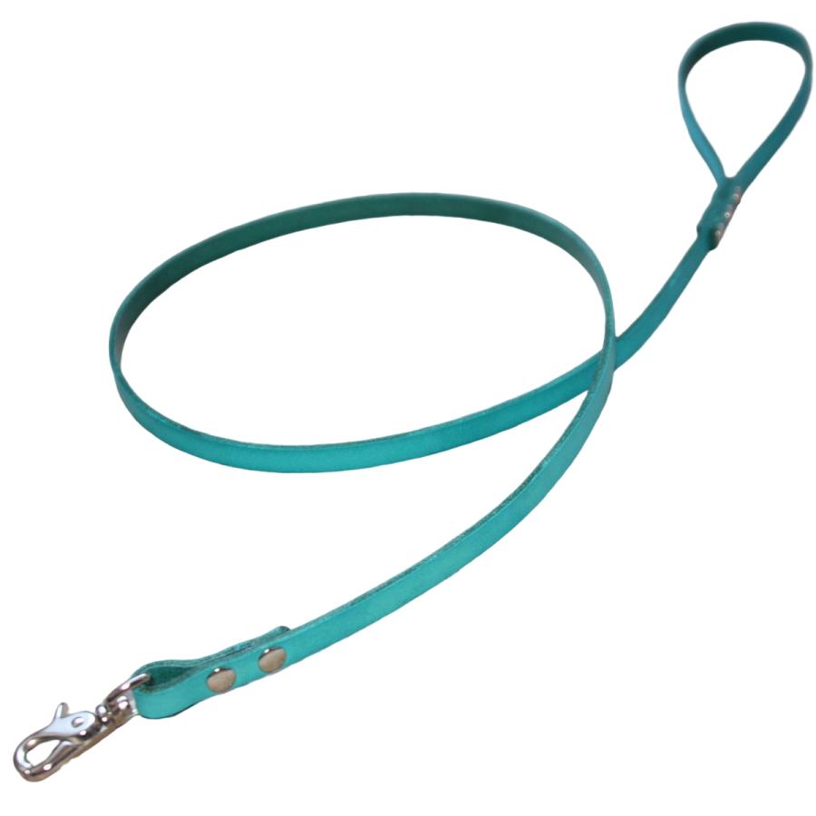 犬 リード 革 本革 カラフル 超小型犬 小型犬 犬用リード