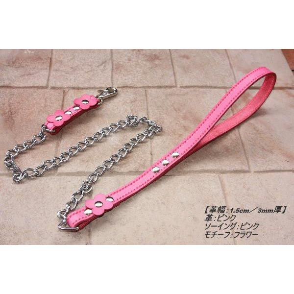 犬 リード 名前入り 牛本革xチェーン短リード 超小型 小型犬用リード 革 犬用リード 本革リード 無料刻印 迷子 Hl6a015 ワンダックス ドッググッズ 通販 Yahoo ショッピング