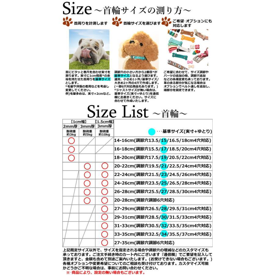 犬 革 2頭引き 首輪 リード セット 名前入り 本革 ダブルリング 首輪2
