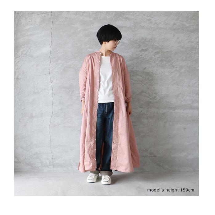 新品未使用★ハーベスティ　Harvesty アトリエローブ　ピンク　サイズ2 HARVESTY ワンピース / ハーベスティ SS ATELIER ROBE LINEN