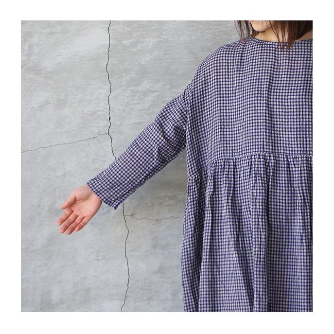 Ichi Antiquite S イチ アンティークス コットンリネンボイルワッシャーギンガムワンピース レディース 日本製 ss 02 雑貨屋 Re 1em Rue De Ambience 通販 Yahoo ショッピング