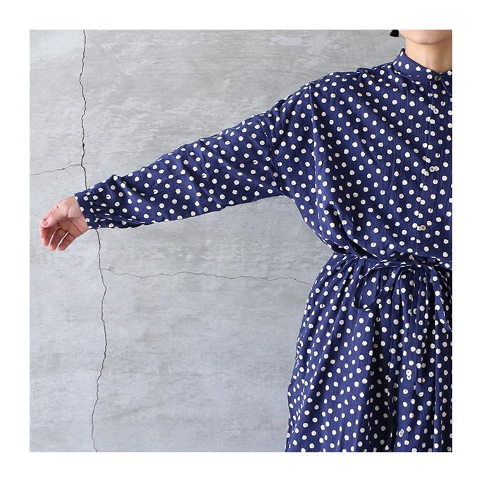 Ichi イチ 手書き風ドットシャツワンピース レディース ss 送料無料 ホワイト ネイビー C De 07 0308 雑貨屋 Re 1em Rue De Ambience 通販 Yahoo ショッピング