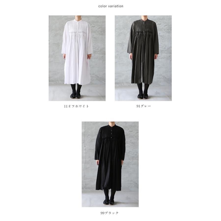 Mizuiro Ind ミズイロインド ピンタック刺繍シャツワンピース 送料無料 レディース ブラック ホワイト グレー aw 09 3 雑貨屋 Re 1em Rue De Ambience 通販 Yahoo ショッピング