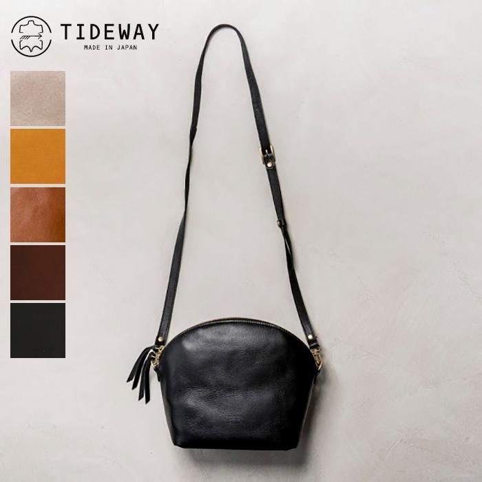 TIDEWAY タイドウェイ LIGHT LEATHER SHOULDER ライトレザーショルダー