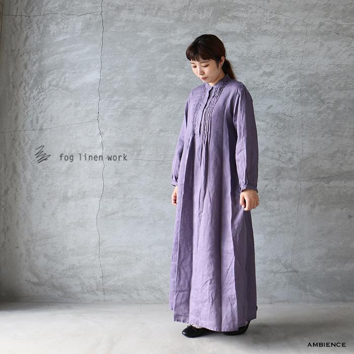 35 割引グレイ系 Free Size 送料無料 一部地域を除く Fog Linen Work フォグリネンワークロングワンピース ロングワンピース レディースグレイ系free Size Www Stoilmgt Com